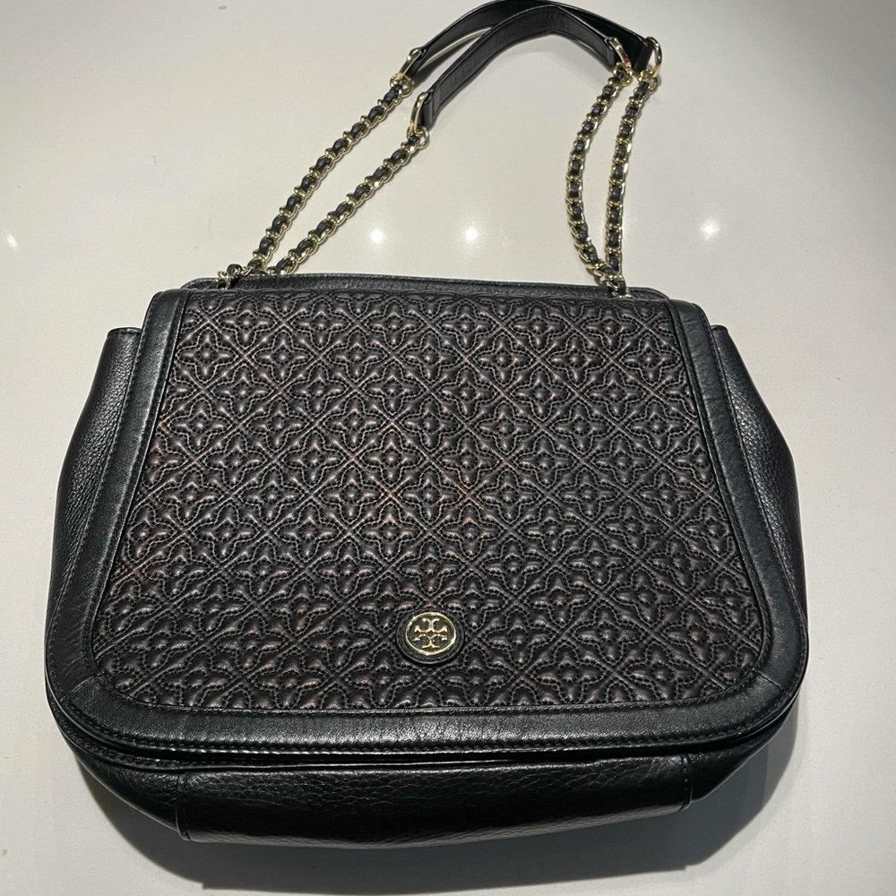 Black Tory Burch purse